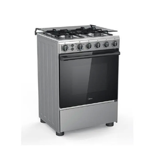 Cuisiniere midea 4 feux 60x60 inox 24bmg4g057-059