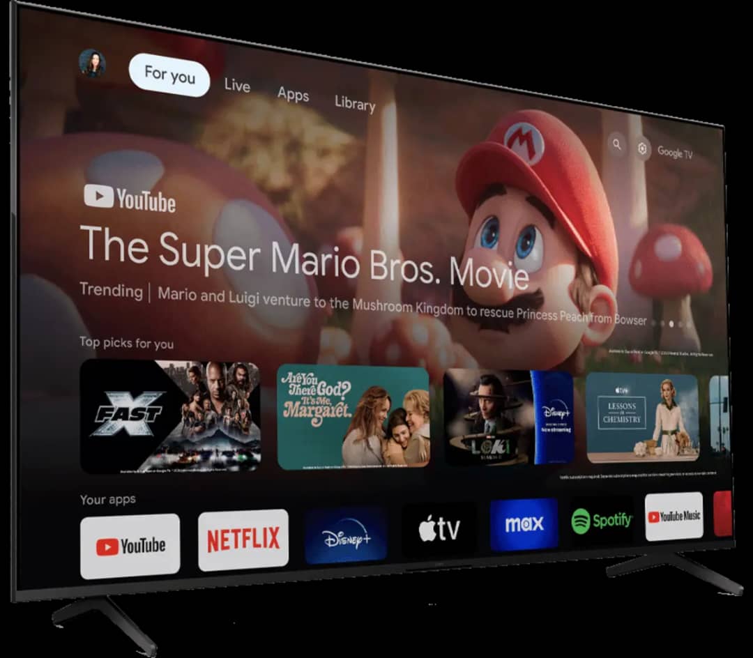 TELEVISEUR SONY 85" SMART GOOGLE TV K85S30