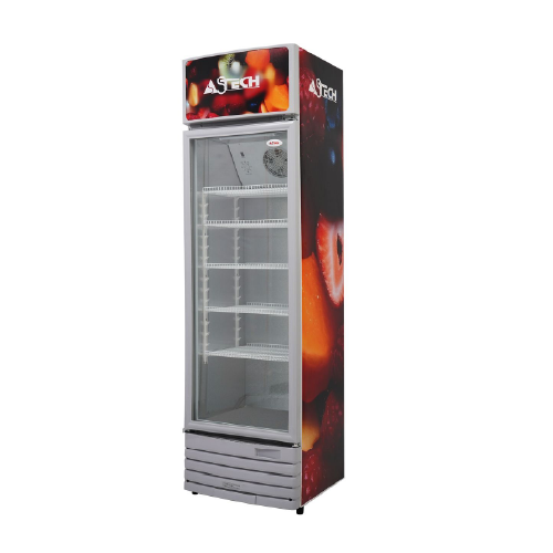 Réfrigérateur vitrine Astech 1porte fv384