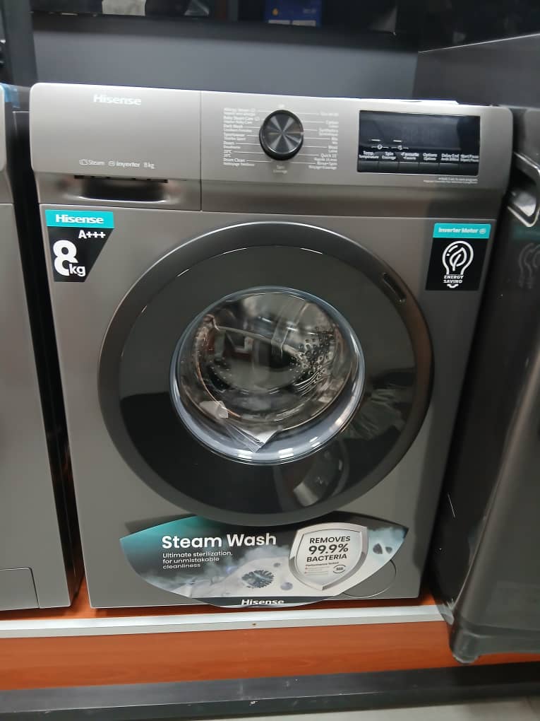 Machine à laver WFQP8014EVMT-8KG-FRONT LOANDING A+++ INVERTER AUTOMATIQUE