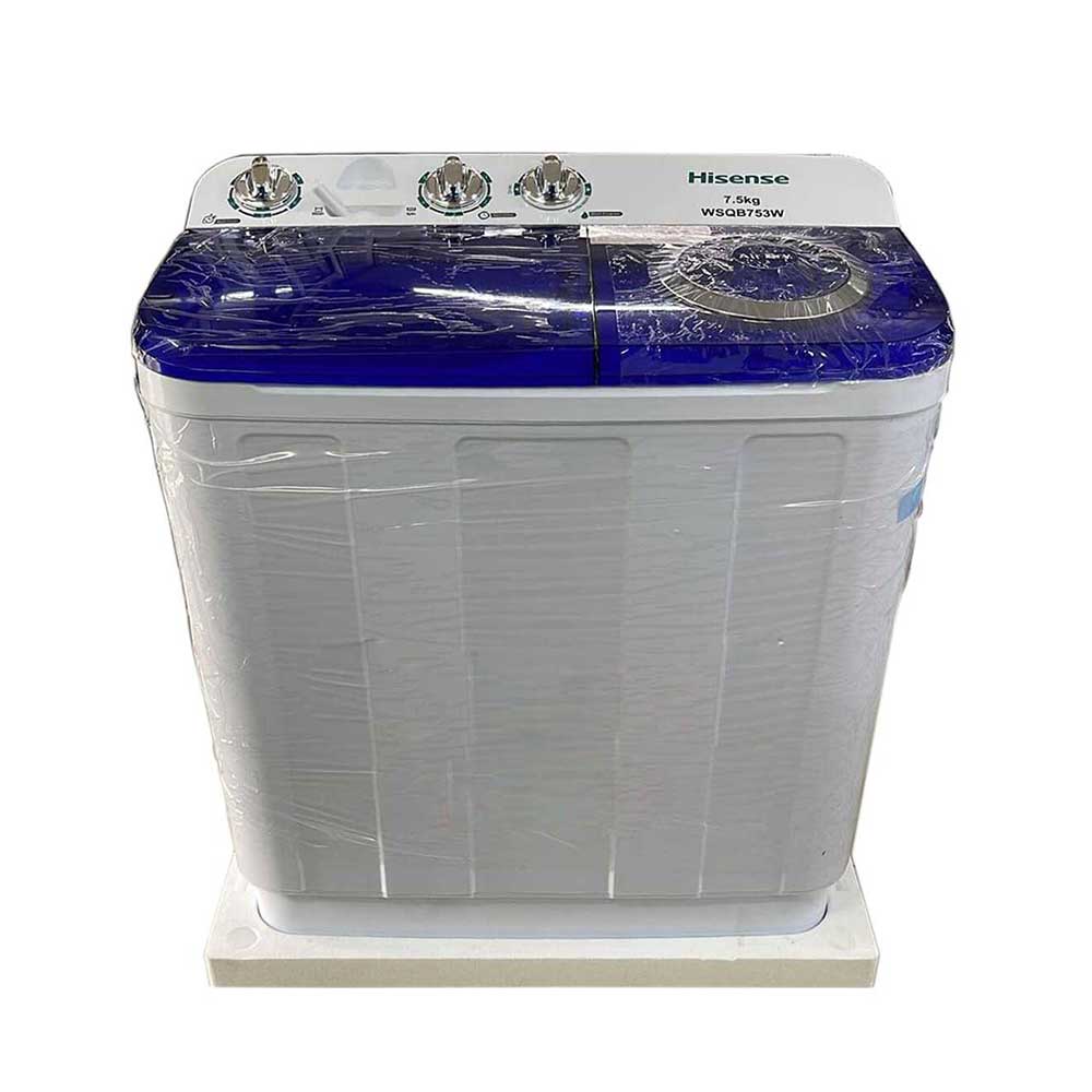 Machine à laver WSQB753W-7.5KG-SEMI AUTOMATIQUE-TWIN TUBE
