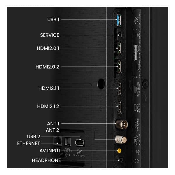 TELEVISEUR HISENSE LED 1007K ULED QUANTUM DOT 4K SMART VIDAA – Image 4