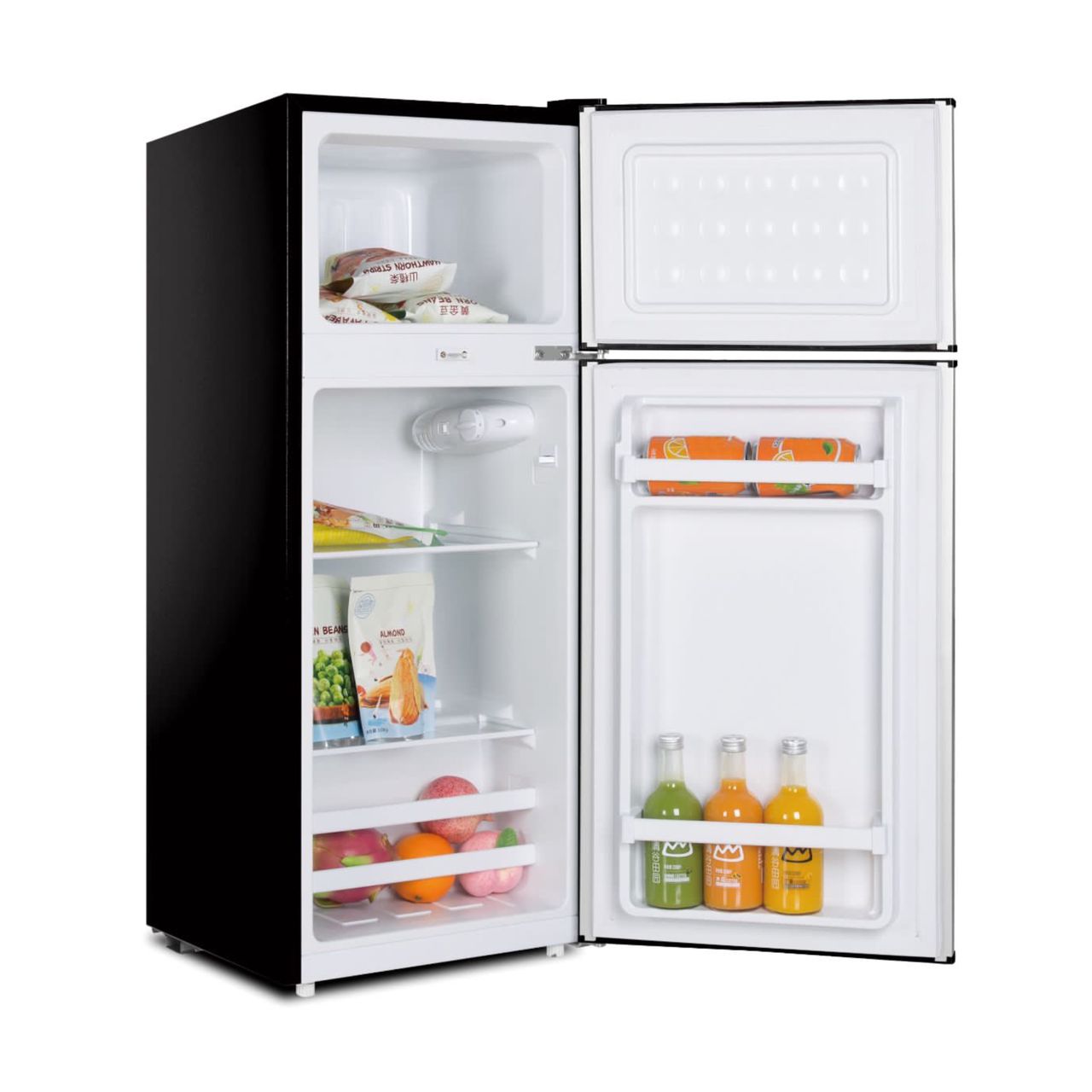 Frigo DESKA BAR 2 PORTES NOIR GRIS  TM110DK