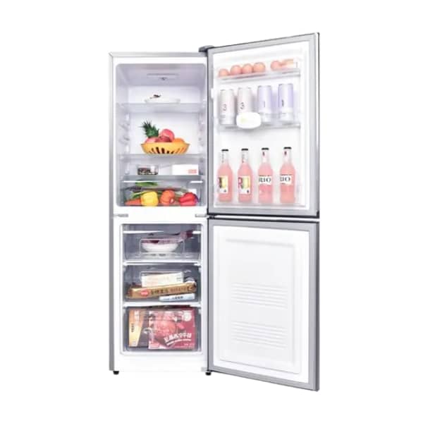 Refrigerateur ASTECH COMBINE 2 PORTES 3 TIROIRS GRIS FC180S