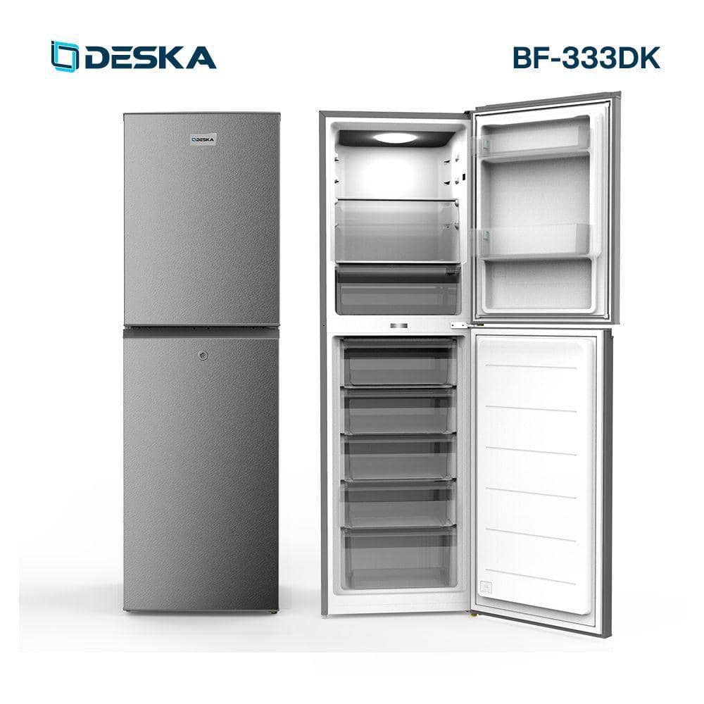 Refrigerateur DESKA COMBINE 5 TIROIRS GM GRIS BF333DK