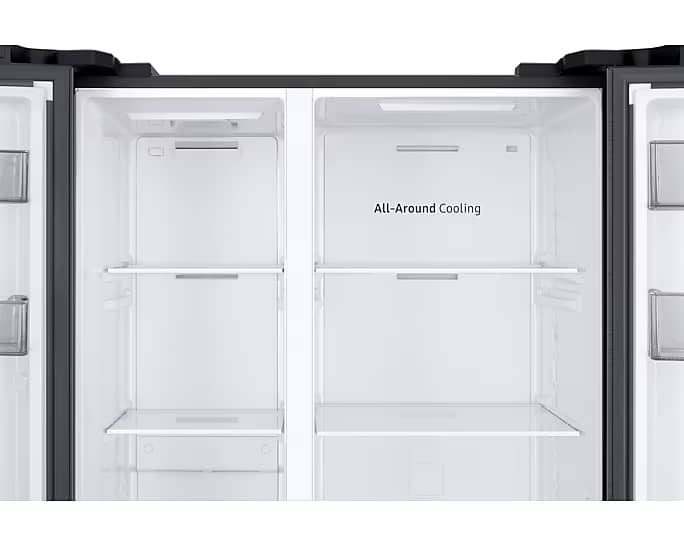 Refrigerateur SIDE BY SIDE 2PORTES 583L INVERTER GRIS RS57DG400EB4EF – Image 2