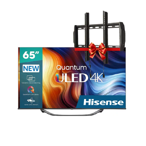 TELEVISEUR HISENSE 65 SMART VIDAA 4K + SUPPORT TV OFFERT