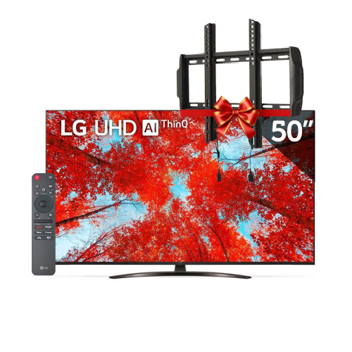 TELEVISEUR LG 50 SMART 50UP7550PVG+ TÉLÉCOMMANDE REMOTE MAGIC + SUPPORT TV OFFERT