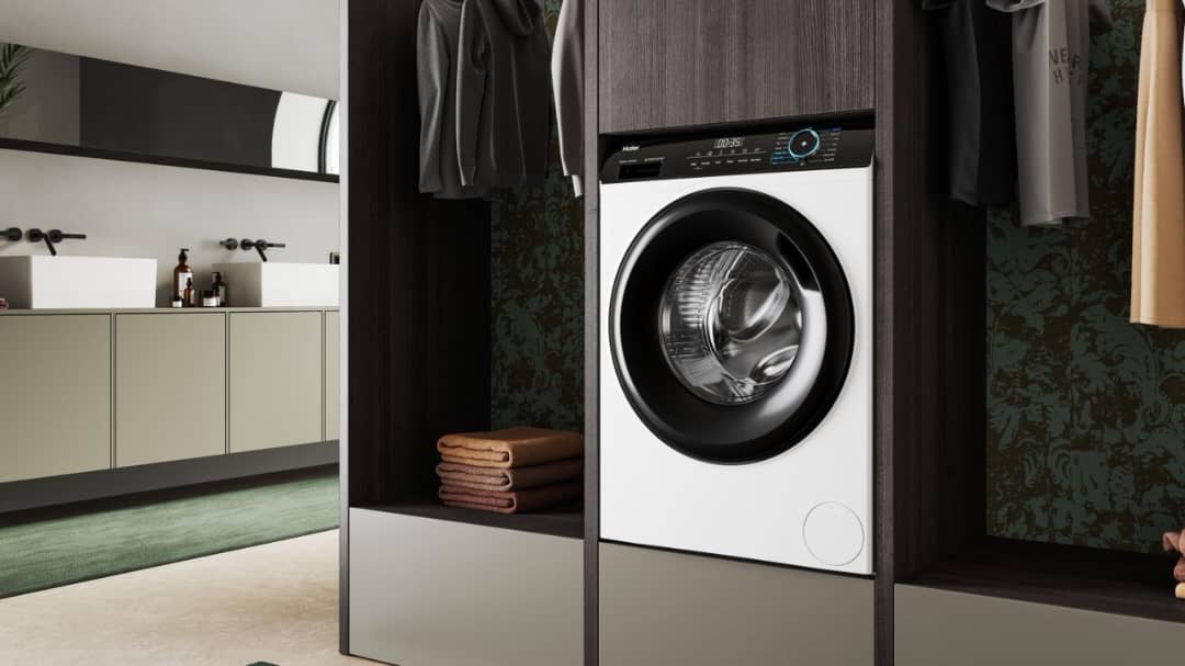 Machine à laver haier 7kg Front Load Blanc HW70-BPI12929A – Image 3
