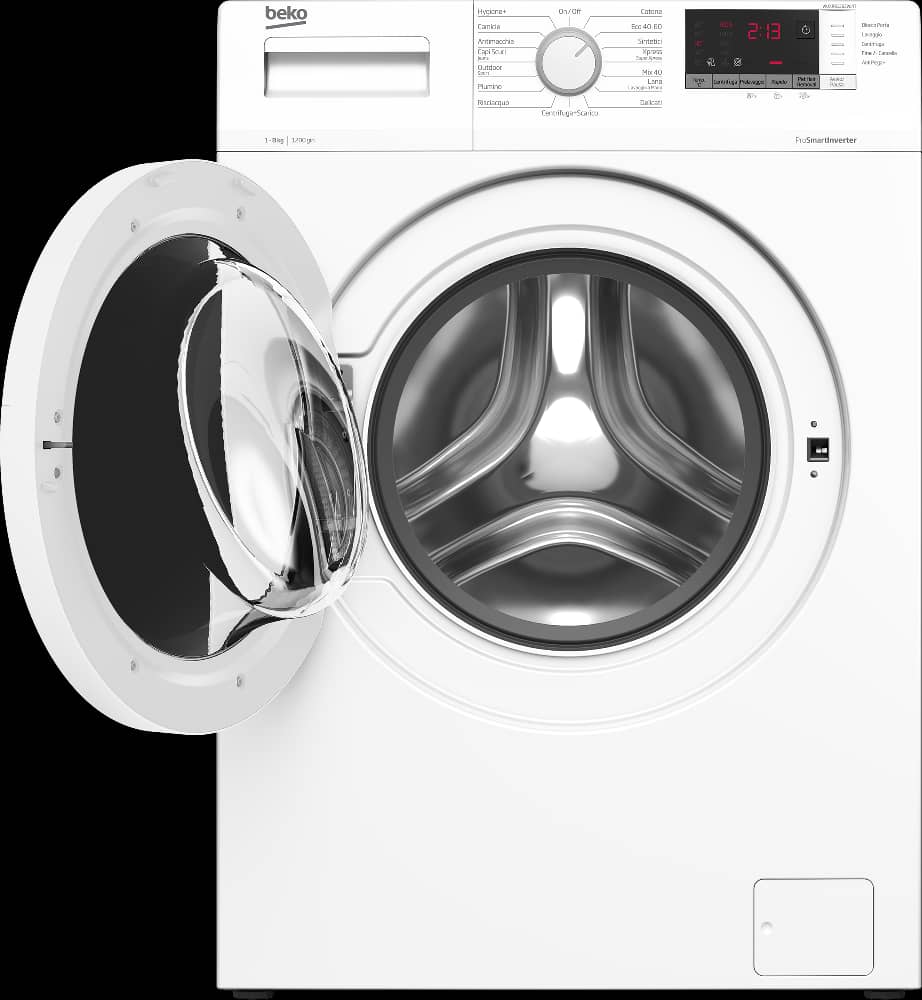 Machine à laver Beko Front load Blanc WUXR81282WI/IT – Image 2