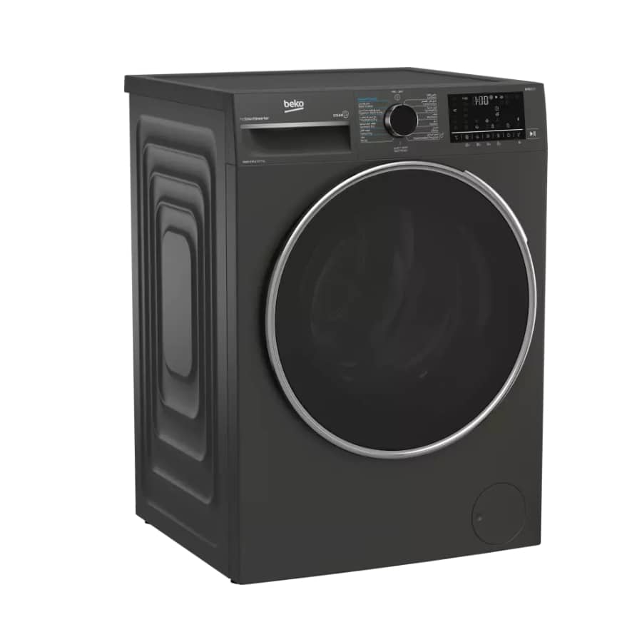 Machine à laver Beko 10kg/7kg Séchage Inverter  1400T/MN Gris B3DFT51042