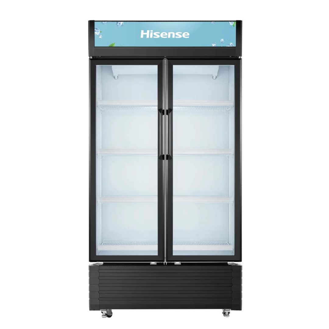 Réfrigérateur hisense vertical 2 portes Vitrine noire FL81WC – Image 5