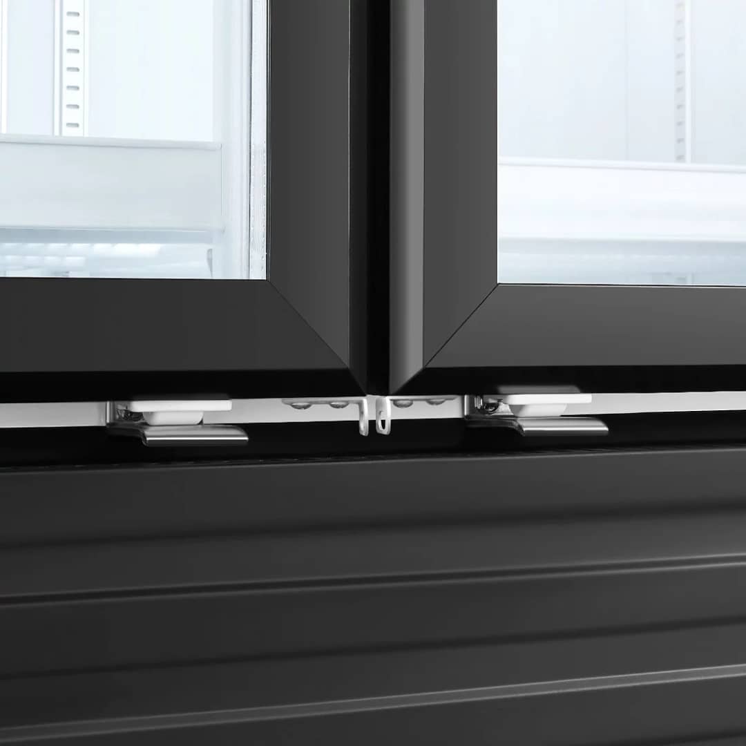 Réfrigérateur hisense vertical 2 portes Vitrine noire FL81WC – Image 2