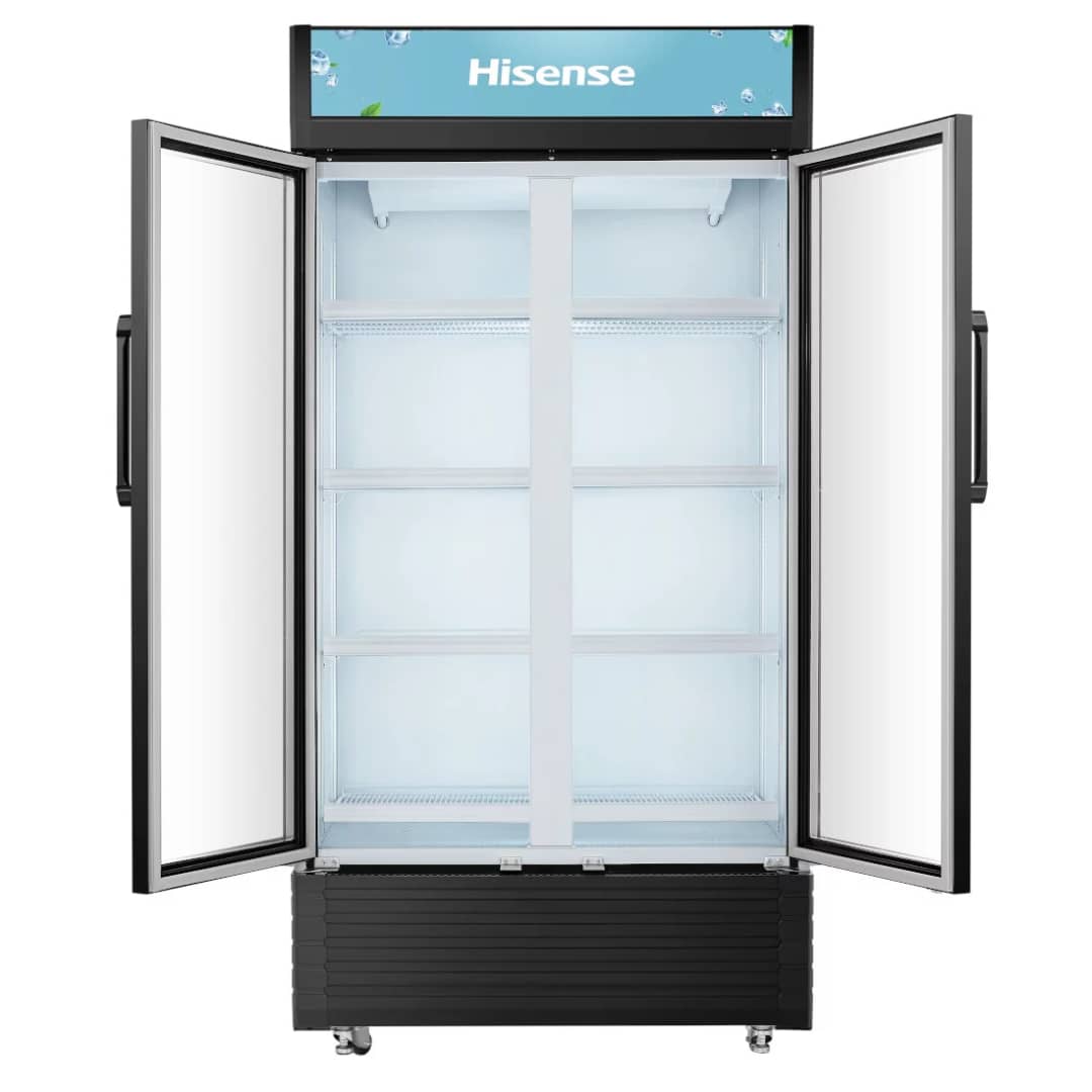 Réfrigérateur hisense vertical 2 portes Vitrine noire FL81WC – Image 4