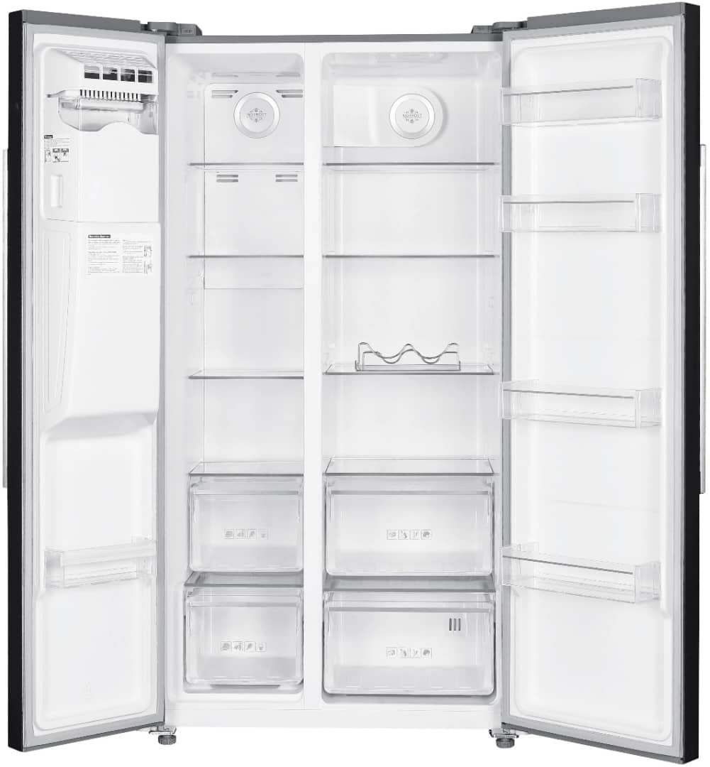 Réfrigérateur Elactron Side by Side 2 portes Avec Distribution D'eau et Glaçon ELSBSIM – Image 4