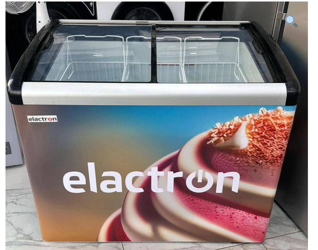 Congélateur horizontal Vitrine Elactron 400Litres