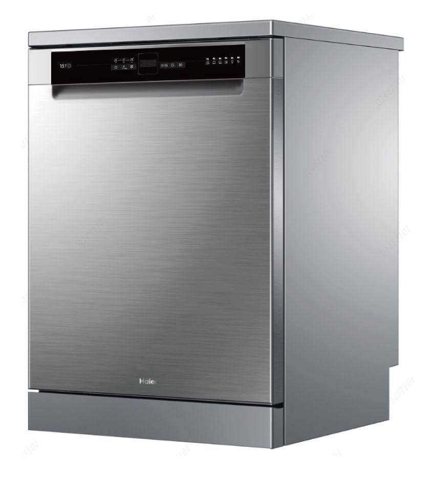 Lave vaisselle Haier 15 Couverts Gris Claire HDWE15366SS2IQ