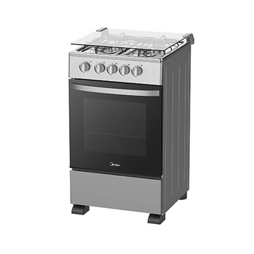 Cuisiniere Midea 4 feux 50x55 Gris SP5055T082SG