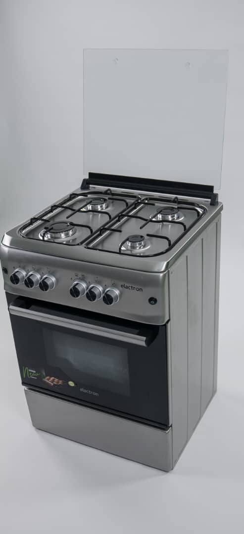 Cuisinière Elactron 4 Feux 60x60 Gris EL5757