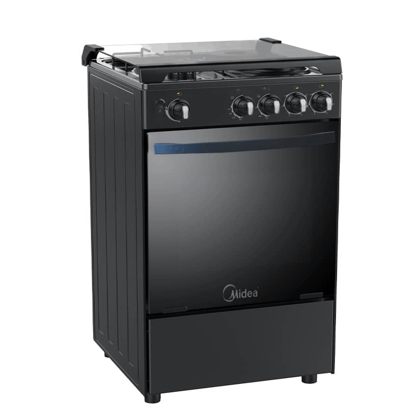 Cuisinière Midea 4 feux 60x60 A Gaz 60TMG4G081B
