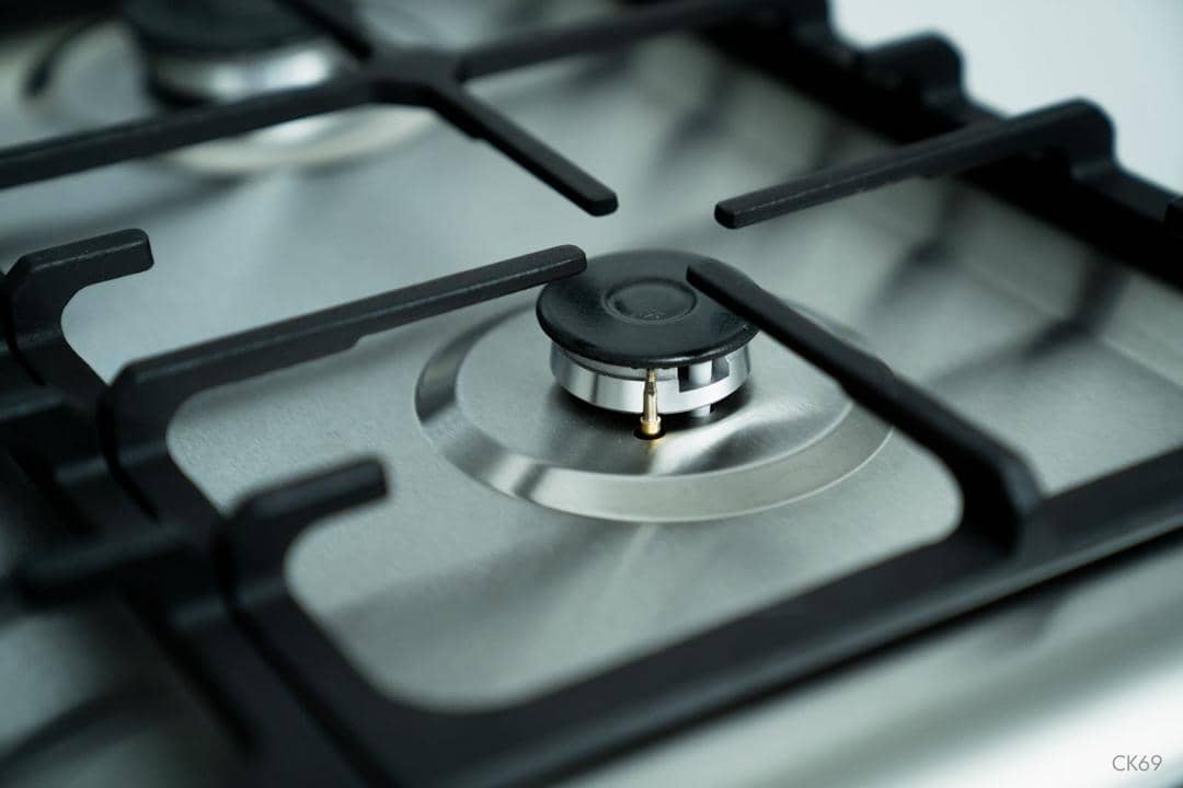 Cuisinière Astech 4 feux A Gaz 60x60 Four Électrique FULL OPTION CK65ELCF – Image 2