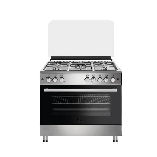 Cuisinière CAC 5feux  90x60 Inox FULL option CAC90G