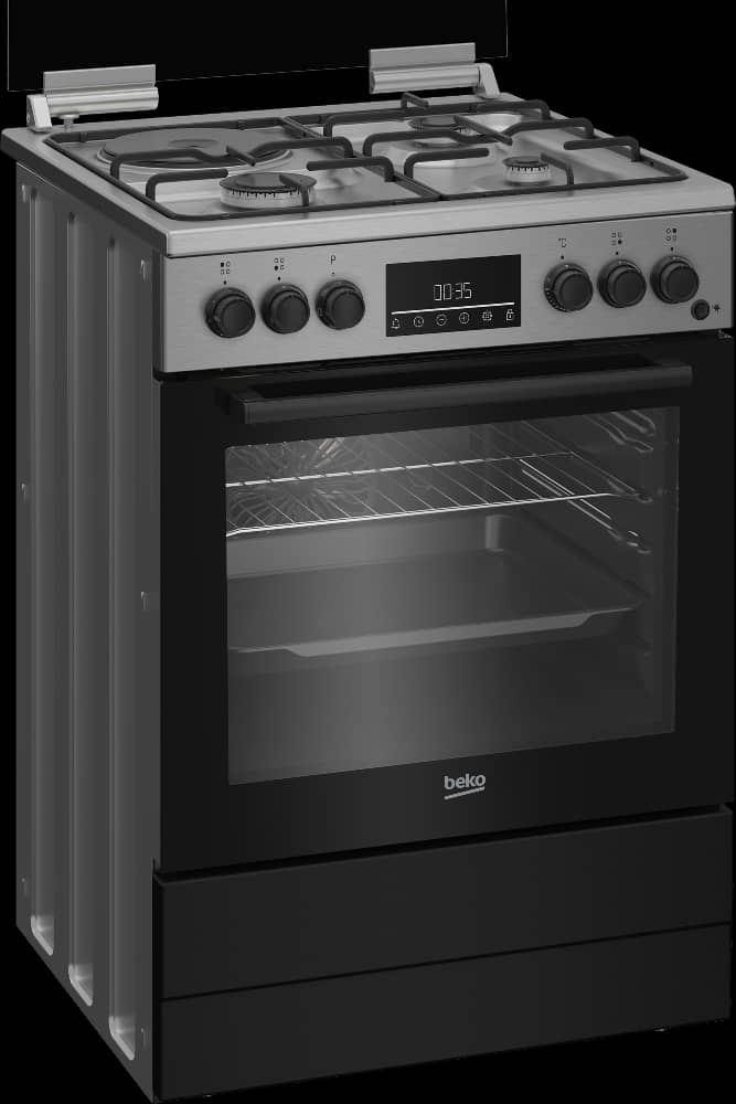 Cuisinière Beko Mixte 3 feux à gaz 1 feux électrique FBE6332 – Image 2