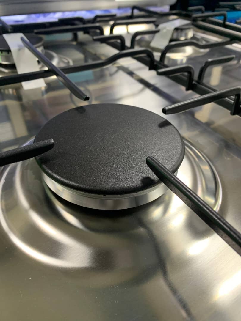 CUISINIÈRE Indesit 4 feux à Gaz 60x60 Four A Gaz Gris IS67G1PCX – Image 3