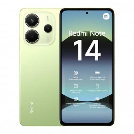 Téléphone Redmi Note 14 256GB RAM 8GB